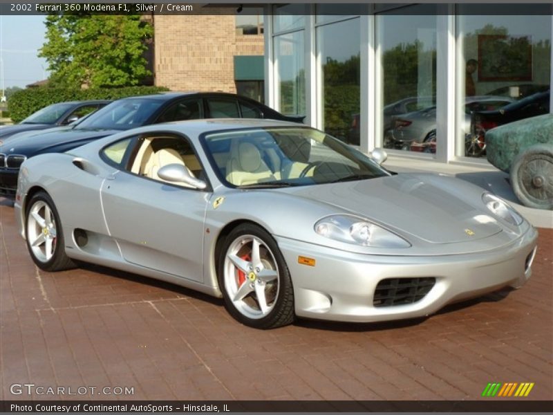 Front 3/4 View of 2002 360 Modena F1