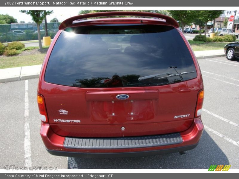 Matador Red Metallic / Medium Graphite Grey 2002 Ford Windstar Sport