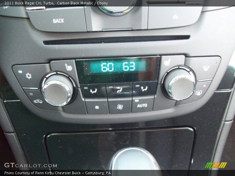 Controls of 2011 Regal CXL Turbo