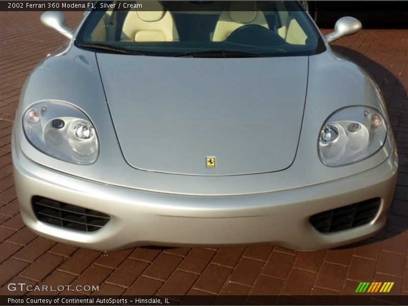 Silver / Cream 2002 Ferrari 360 Modena F1