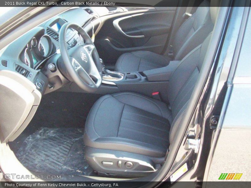  2011 Regal CXL Turbo Ebony Interior