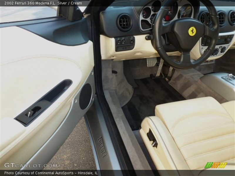  2002 360 Modena F1 Cream Interior