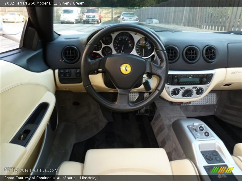 Dashboard of 2002 360 Modena F1