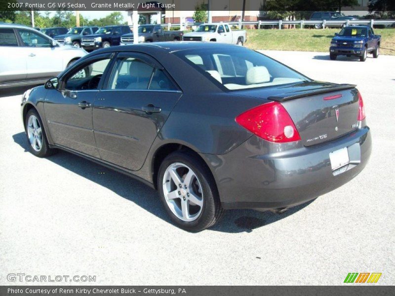 Granite Metallic / Light Taupe 2007 Pontiac G6 V6 Sedan