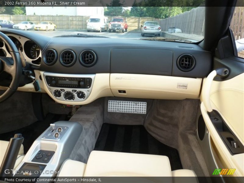 Dashboard of 2002 360 Modena F1