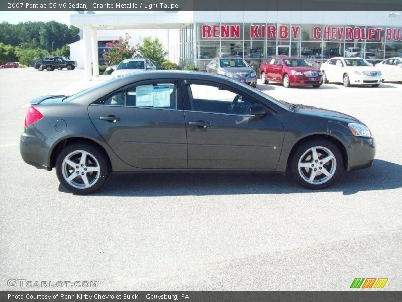 Granite Metallic / Light Taupe 2007 Pontiac G6 V6 Sedan