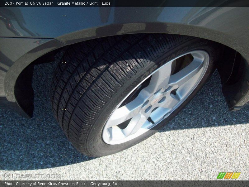 Granite Metallic / Light Taupe 2007 Pontiac G6 V6 Sedan