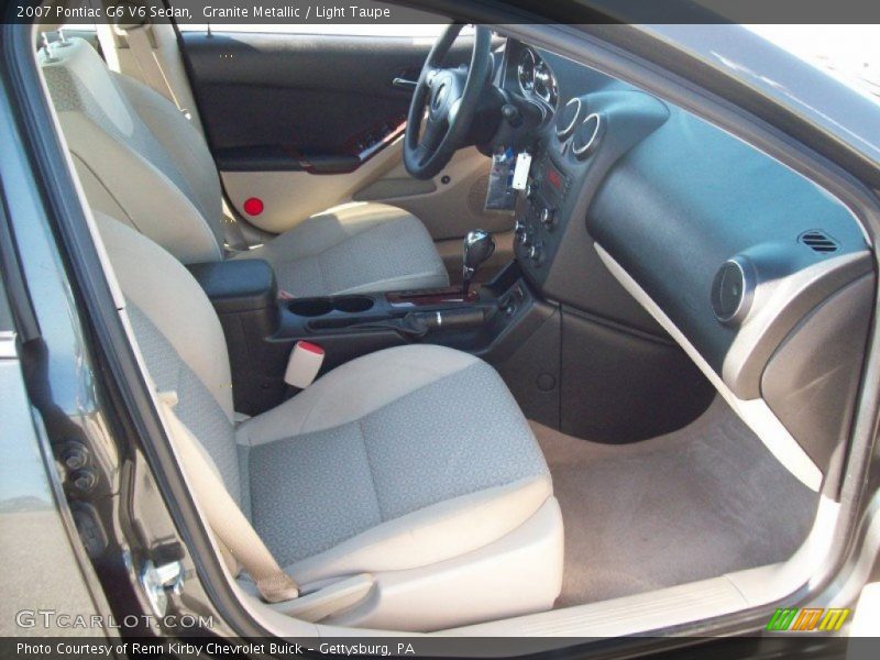 Granite Metallic / Light Taupe 2007 Pontiac G6 V6 Sedan