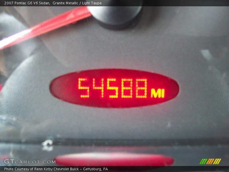 Granite Metallic / Light Taupe 2007 Pontiac G6 V6 Sedan