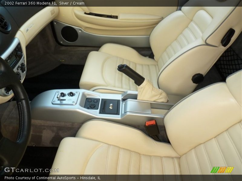  2002 360 Modena F1 Cream Interior