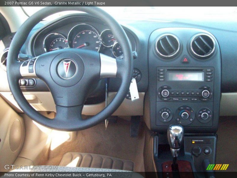 Granite Metallic / Light Taupe 2007 Pontiac G6 V6 Sedan