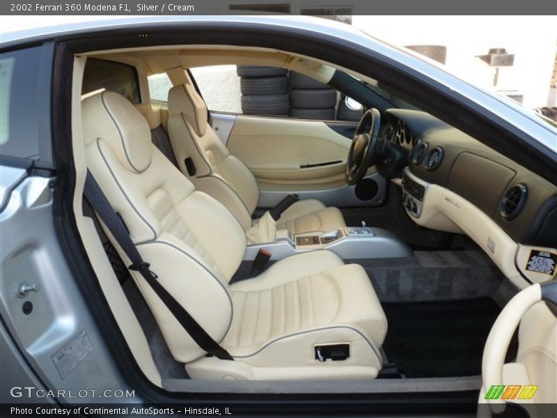  2002 360 Modena F1 Cream Interior