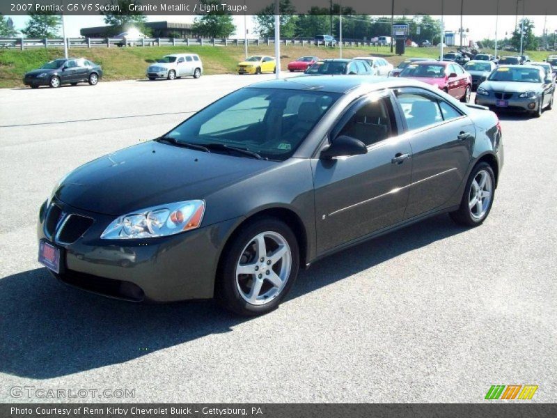 Front 3/4 View of 2007 G6 V6 Sedan