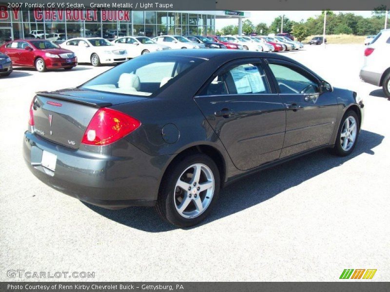 Granite Metallic / Light Taupe 2007 Pontiac G6 V6 Sedan