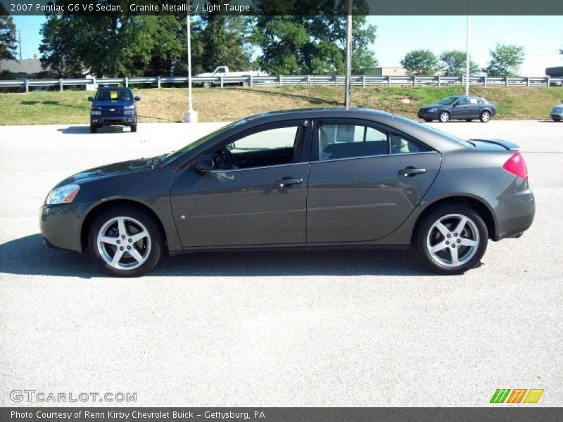Granite Metallic / Light Taupe 2007 Pontiac G6 V6 Sedan