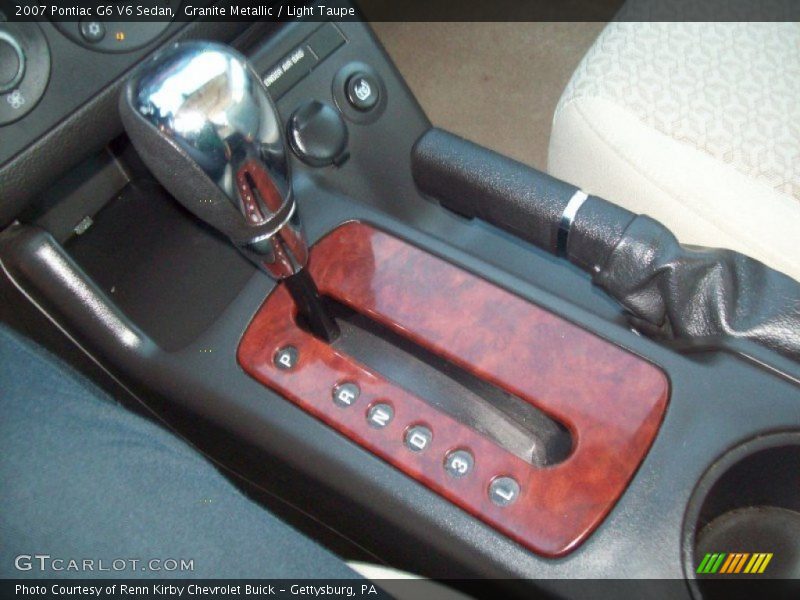  2007 G6 V6 Sedan 4 Speed Automatic Shifter