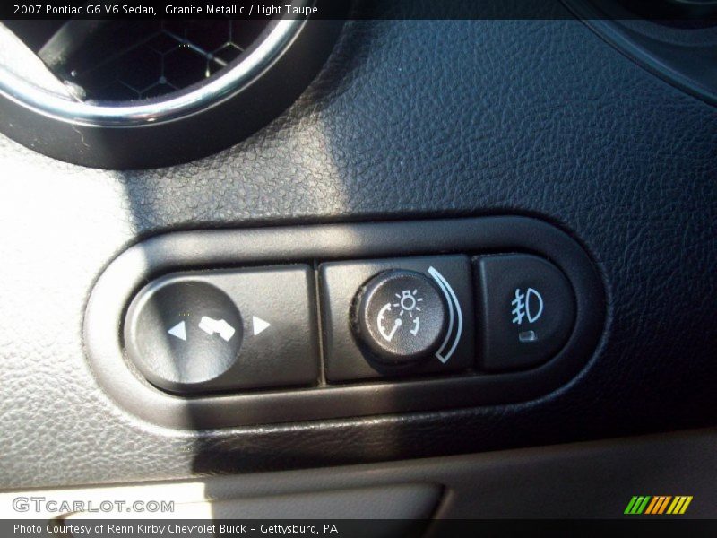 Granite Metallic / Light Taupe 2007 Pontiac G6 V6 Sedan