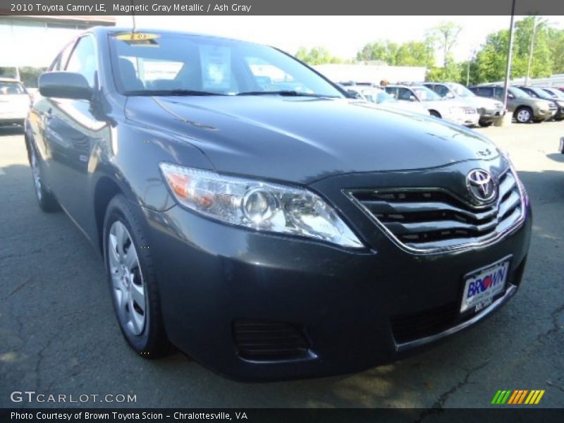 Magnetic Gray Metallic / Ash Gray 2010 Toyota Camry LE