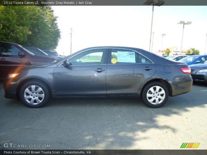 Magnetic Gray Metallic / Ash Gray 2010 Toyota Camry LE