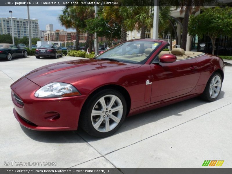 Front 3/4 View of 2007 XK XK8 Convertible