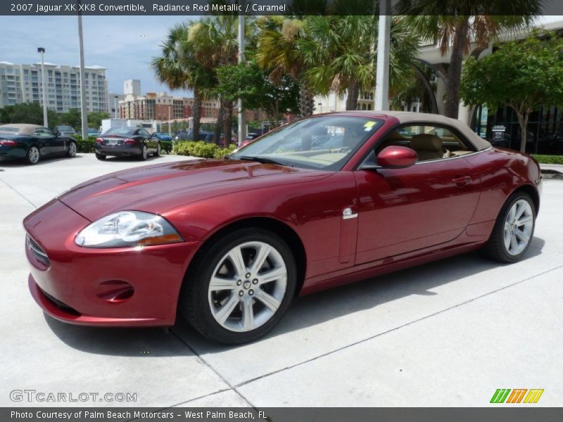 Front 3/4 View of 2007 XK XK8 Convertible