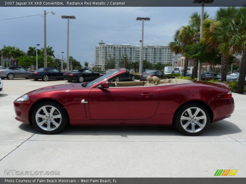  2007 XK XK8 Convertible Radiance Red Metallic