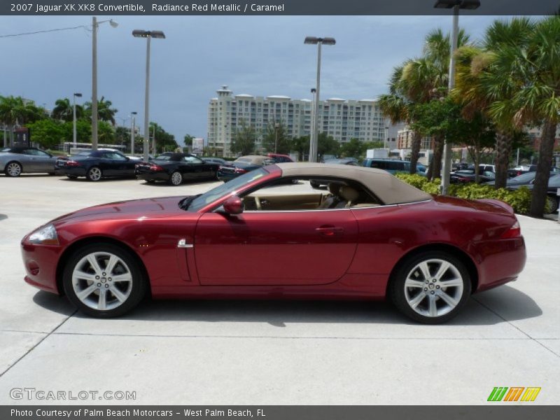  2007 XK XK8 Convertible Radiance Red Metallic