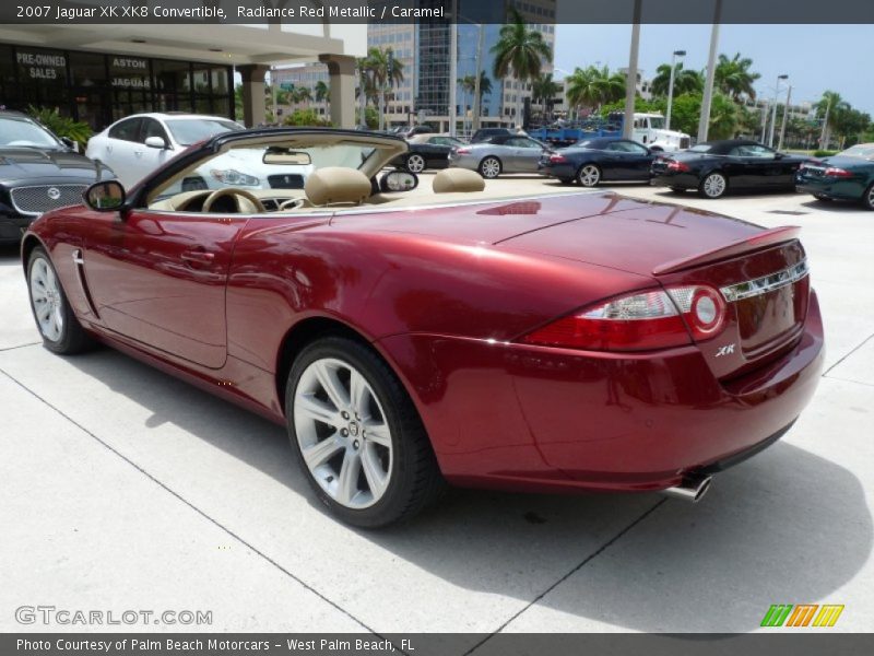  2007 XK XK8 Convertible Radiance Red Metallic