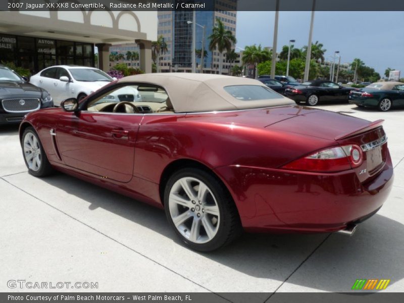  2007 XK XK8 Convertible Radiance Red Metallic