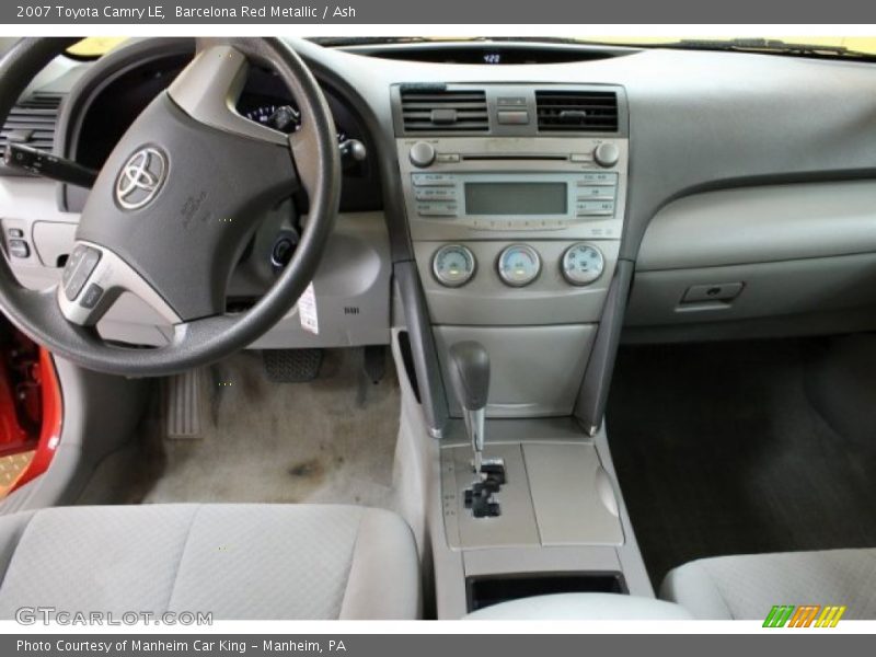 Barcelona Red Metallic / Ash 2007 Toyota Camry LE