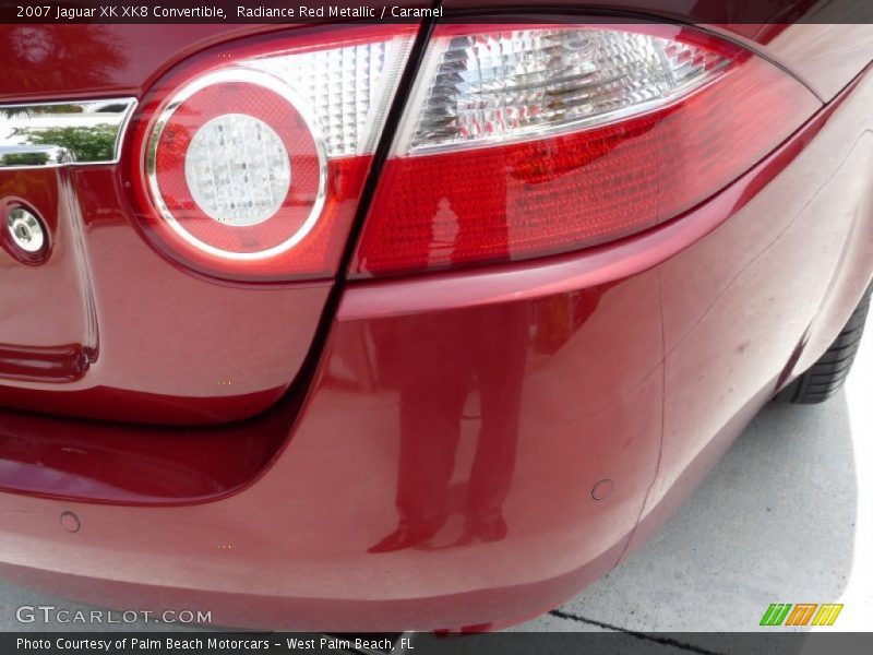 Radiance Red Metallic / Caramel 2007 Jaguar XK XK8 Convertible