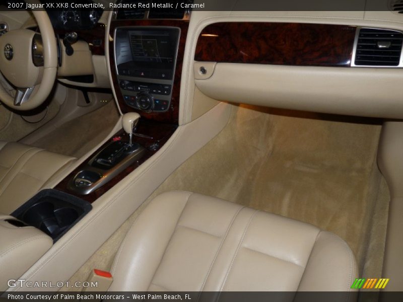 Radiance Red Metallic / Caramel 2007 Jaguar XK XK8 Convertible