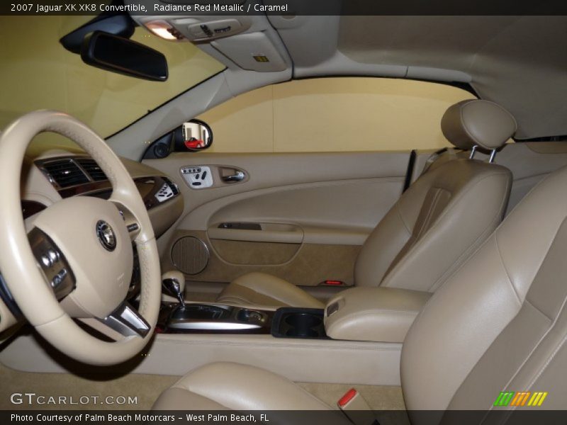  2007 XK XK8 Convertible Caramel Interior
