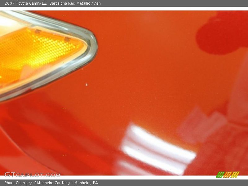 Barcelona Red Metallic / Ash 2007 Toyota Camry LE
