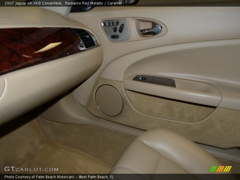 Radiance Red Metallic / Caramel 2007 Jaguar XK XK8 Convertible