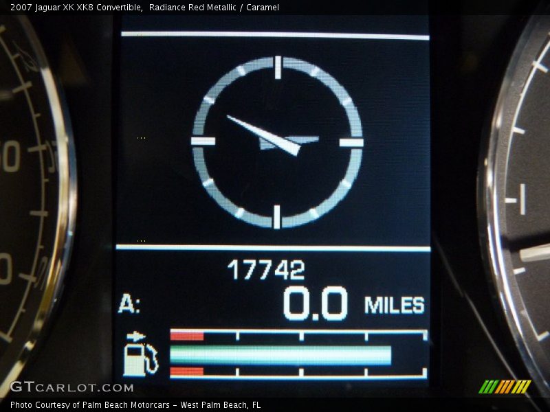Radiance Red Metallic / Caramel 2007 Jaguar XK XK8 Convertible