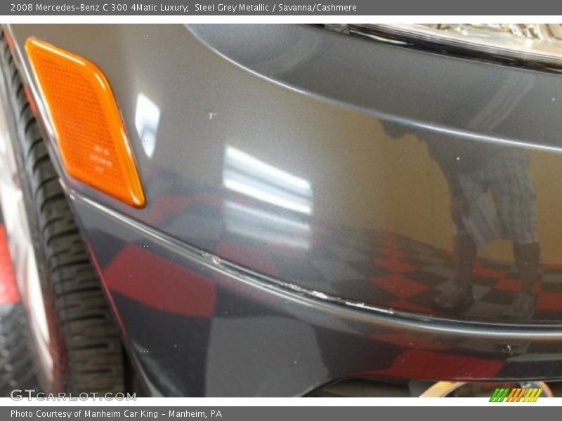Steel Grey Metallic / Savanna/Cashmere 2008 Mercedes-Benz C 300 4Matic Luxury