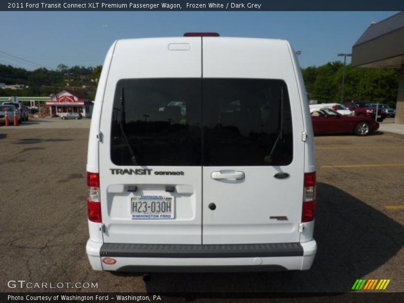 Frozen White / Dark Grey 2011 Ford Transit Connect XLT Premium Passenger Wagon