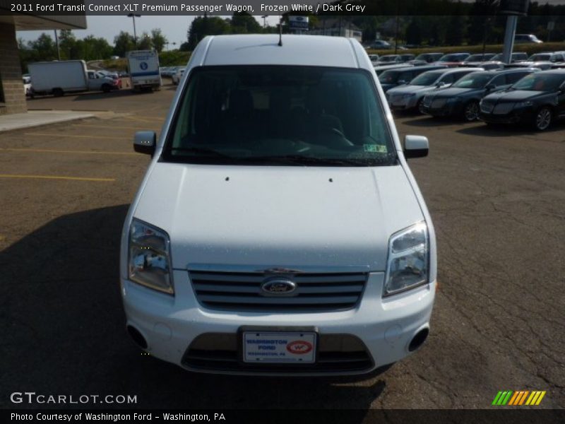 Frozen White / Dark Grey 2011 Ford Transit Connect XLT Premium Passenger Wagon