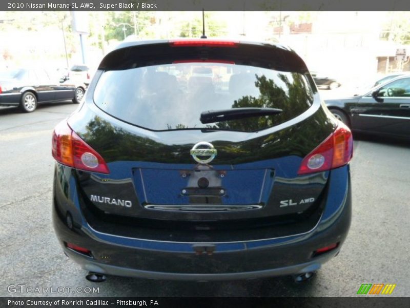 Super Black / Black 2010 Nissan Murano SL AWD