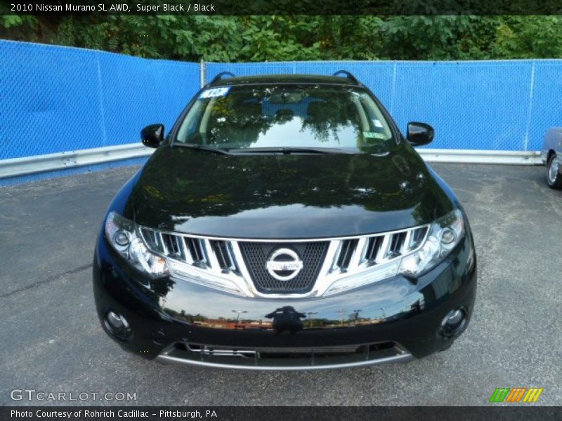 Super Black / Black 2010 Nissan Murano SL AWD