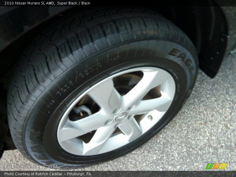Super Black / Black 2010 Nissan Murano SL AWD