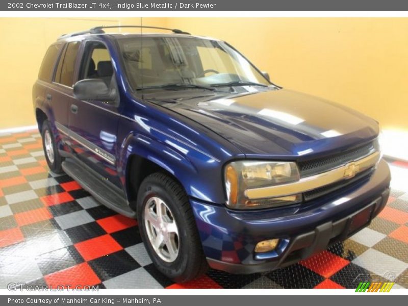 Indigo Blue Metallic / Dark Pewter 2002 Chevrolet TrailBlazer LT 4x4