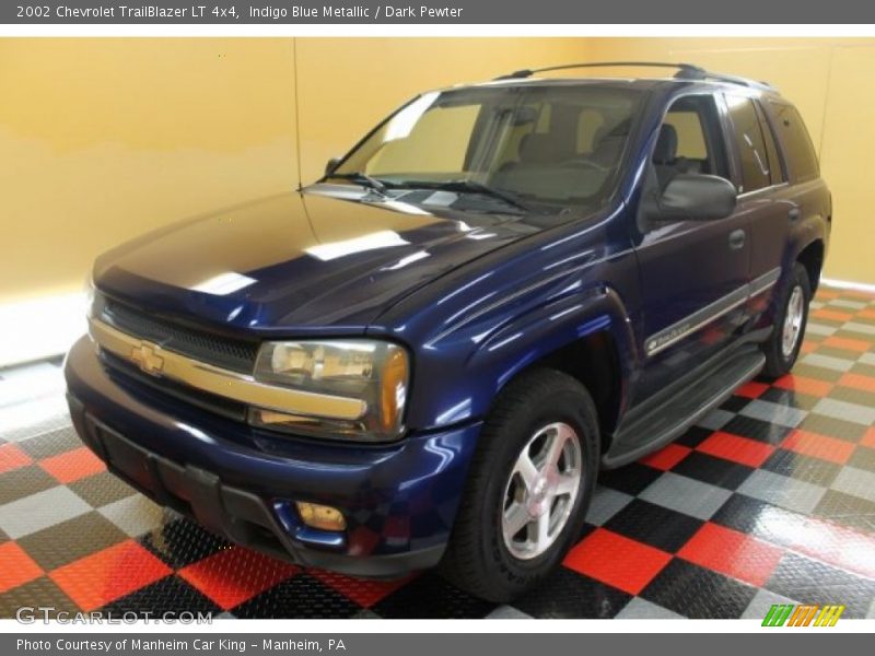 Indigo Blue Metallic / Dark Pewter 2002 Chevrolet TrailBlazer LT 4x4