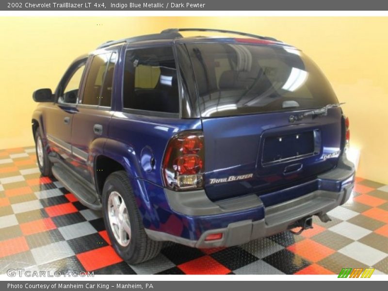 Indigo Blue Metallic / Dark Pewter 2002 Chevrolet TrailBlazer LT 4x4