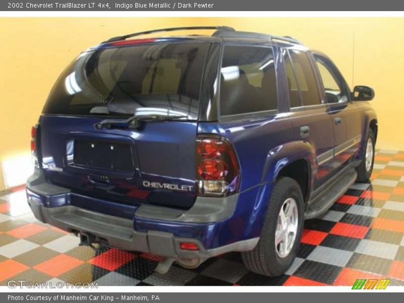 Indigo Blue Metallic / Dark Pewter 2002 Chevrolet TrailBlazer LT 4x4