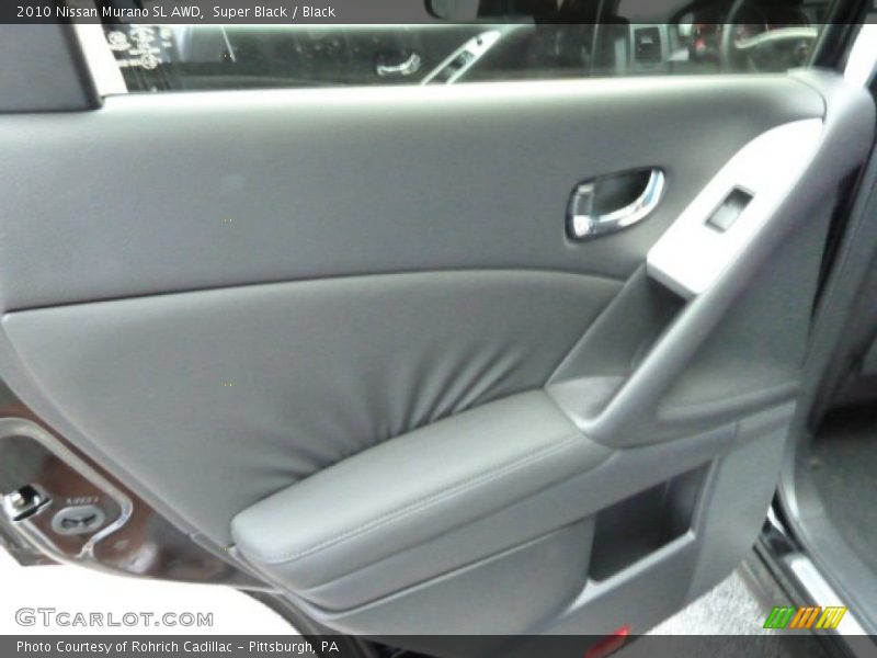 Super Black / Black 2010 Nissan Murano SL AWD