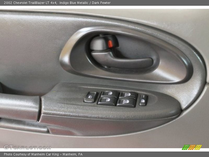 Indigo Blue Metallic / Dark Pewter 2002 Chevrolet TrailBlazer LT 4x4