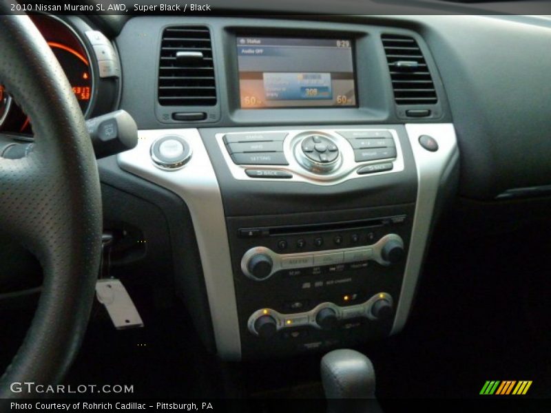 Super Black / Black 2010 Nissan Murano SL AWD