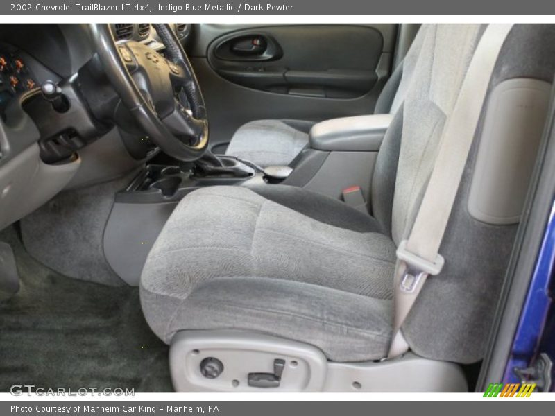 Indigo Blue Metallic / Dark Pewter 2002 Chevrolet TrailBlazer LT 4x4